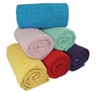 Single or solid color yoga blanket